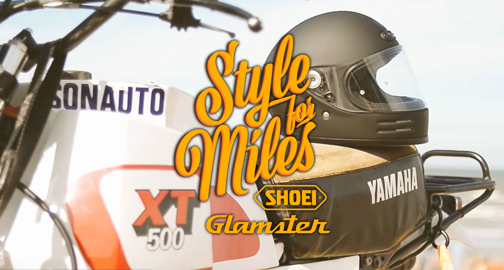 Glamster, Stile per Miglia! - Shoei Italia